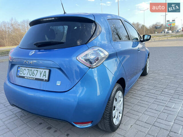 Синий Рено Зое, объемом двигателя 0 л и пробегом 93 тыс. км за 7599 $, фото 10 на Automoto.ua