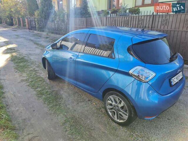 Синий Рено Зое, объемом двигателя 0 л и пробегом 130 тыс. км за 8900 $, фото 4 на Automoto.ua