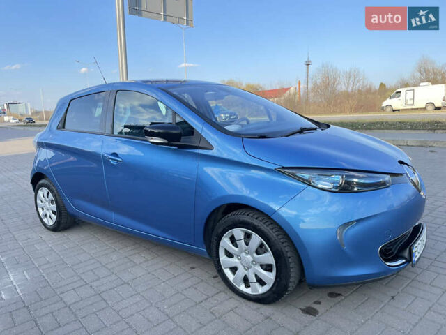 Синий Рено Зое, объемом двигателя 0 л и пробегом 93 тыс. км за 7599 $, фото 16 на Automoto.ua
