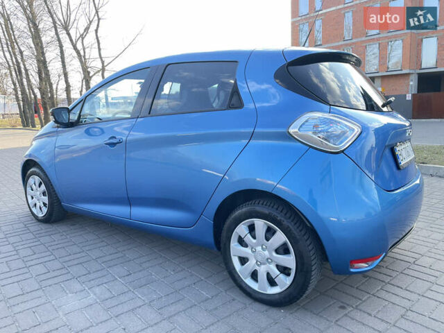 Синий Рено Зое, объемом двигателя 0 л и пробегом 93 тыс. км за 7599 $, фото 5 на Automoto.ua