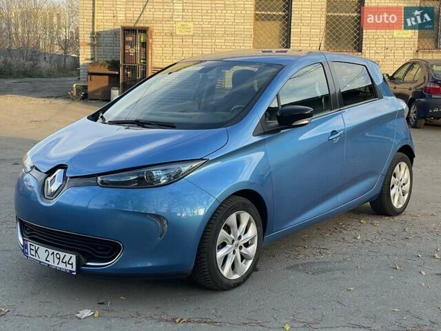 Синий Рено Зое, объемом двигателя 0 л и пробегом 105 тыс. км за 7150 $, фото 39 на Automoto.ua