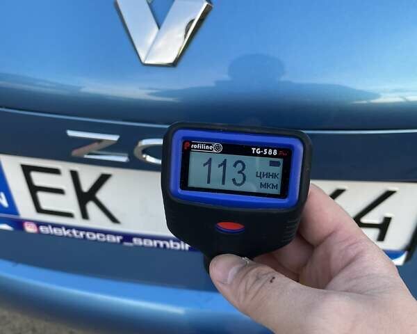 Синий Рено Зое, объемом двигателя 0 л и пробегом 105 тыс. км за 7150 $, фото 49 на Automoto.ua