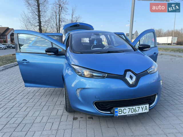 Синий Рено Зое, объемом двигателя 0 л и пробегом 93 тыс. км за 7599 $, фото 55 на Automoto.ua