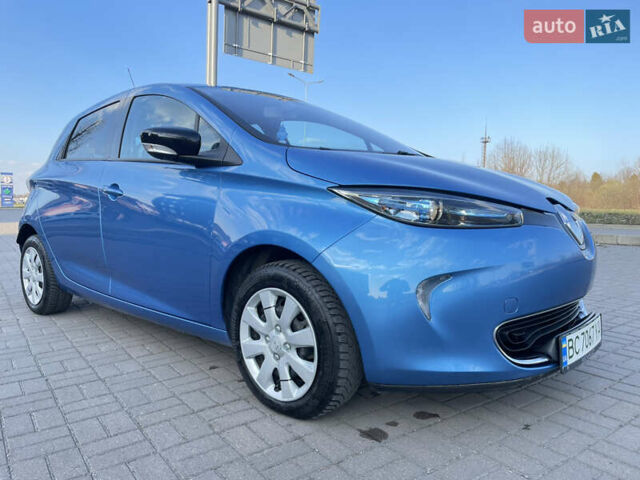 Синий Рено Зое, объемом двигателя 0 л и пробегом 93 тыс. км за 7599 $, фото 17 на Automoto.ua