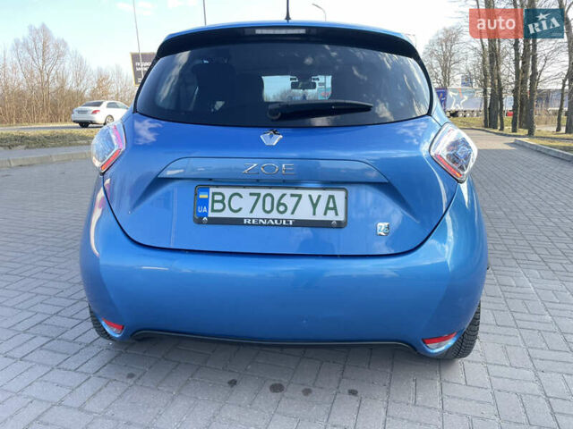 Синий Рено Зое, объемом двигателя 0 л и пробегом 93 тыс. км за 7599 $, фото 8 на Automoto.ua