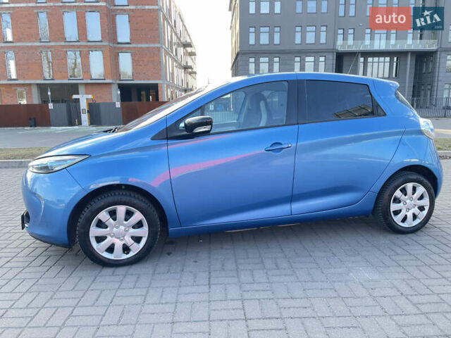 Синий Рено Зое, объемом двигателя 0 л и пробегом 93 тыс. км за 7599 $, фото 3 на Automoto.ua