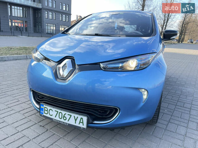 Синий Рено Зое, объемом двигателя 0 л и пробегом 93 тыс. км за 7599 $, фото 20 на Automoto.ua