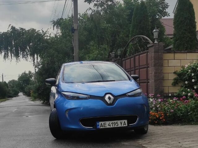 Синій Рено Зое, об'ємом двигуна 0 л та пробігом 160 тис. км за 9550 $, фото 2 на Automoto.ua