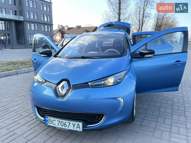 Синий Рено Зое, объемом двигателя 0 л и пробегом 93 тыс. км за 7599 $, фото 57 на Automoto.ua