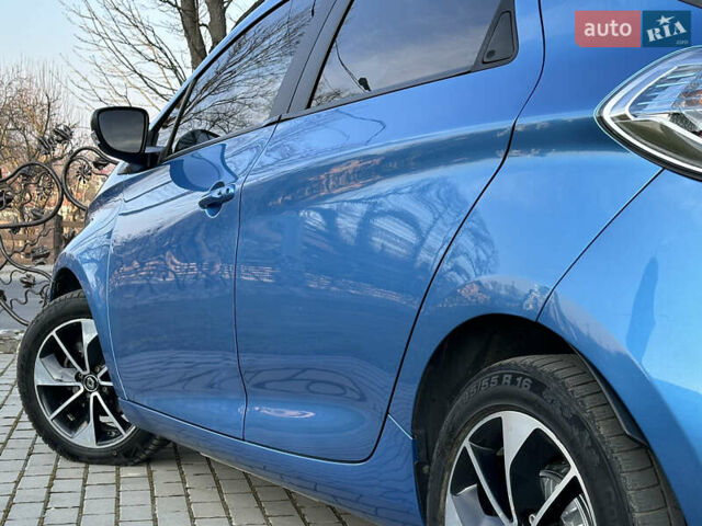 Синий Рено Зое, объемом двигателя 0 л и пробегом 104 тыс. км за 8600 $, фото 16 на Automoto.ua