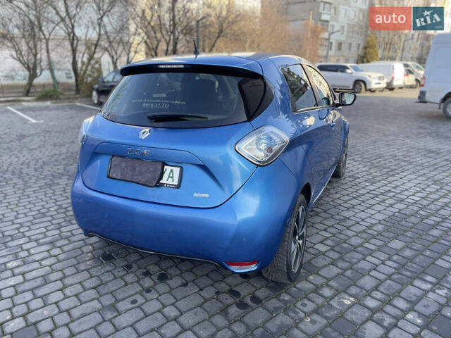 Синий Рено Зое, объемом двигателя 0 л и пробегом 165 тыс. км за 9400 $, фото 14 на Automoto.ua