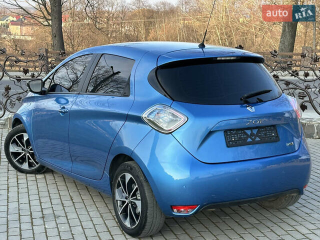 Синий Рено Зое, объемом двигателя 0 л и пробегом 104 тыс. км за 8600 $, фото 7 на Automoto.ua