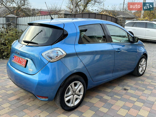 Синий Рено Зое, объемом двигателя 0 л и пробегом 166 тыс. км за 8999 $, фото 5 на Automoto.ua