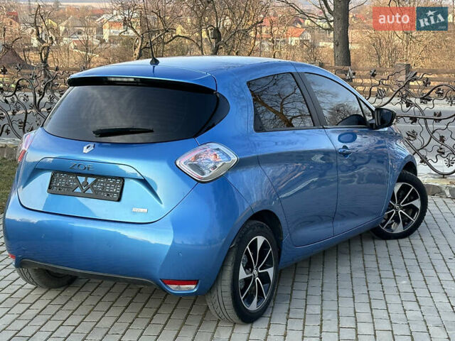 Синий Рено Зое, объемом двигателя 0 л и пробегом 104 тыс. км за 8600 $, фото 20 на Automoto.ua