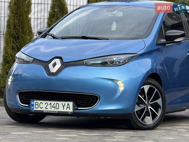 Синий Рено Зое, объемом двигателя 0 л и пробегом 104 тыс. км за 9750 $, фото 12 на Automoto.ua