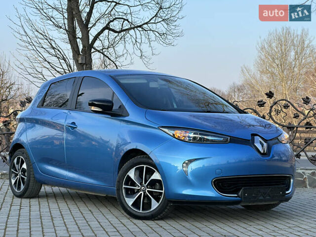 Синий Рено Зое, объемом двигателя 0 л и пробегом 104 тыс. км за 8600 $, фото 1 на Automoto.ua