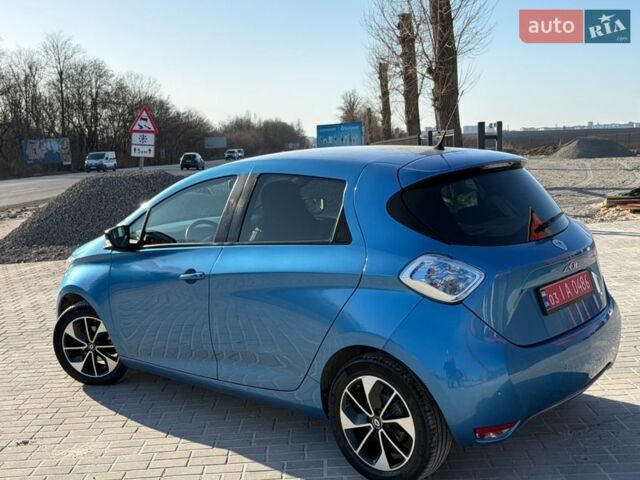 Синий Рено Зое, объемом двигателя 0 л и пробегом 110 тыс. км за 9800 $, фото 5 на Automoto.ua