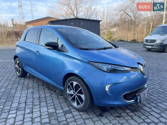 Синий Рено Зое, объемом двигателя 0 л и пробегом 165 тыс. км за 9400 $, фото 6 на Automoto.ua