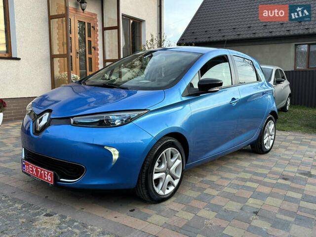 Синий Рено Зое, объемом двигателя 0 л и пробегом 166 тыс. км за 8999 $, фото 3 на Automoto.ua