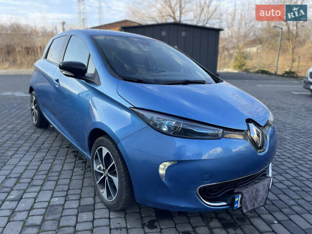 Синий Рено Зое, объемом двигателя 0 л и пробегом 165 тыс. км за 9400 $, фото 7 на Automoto.ua