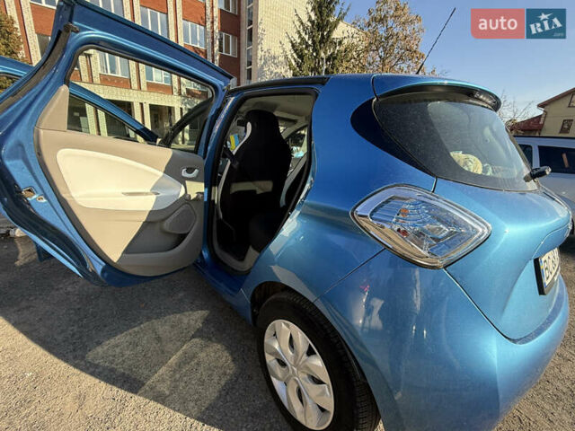 Рено Зое 2017 в Львове на Automoto.ua Синий Рено Зое, объемом двигателя 0 л и пробегом 56 тыс. км за 10555 $, фото 7 на Automoto.ua