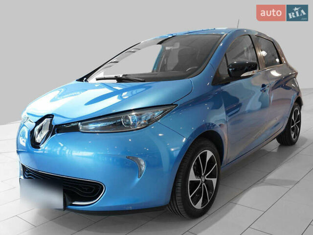 Синий Рено Зое, объемом двигателя 0 л и пробегом 144 тыс. км за 9300 $, фото 2 на Automoto.ua
