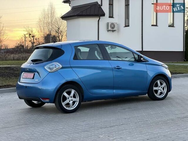 Синий Рено Зое, объемом двигателя 0 л и пробегом 130 тыс. км за 8450 $, фото 17 на Automoto.ua