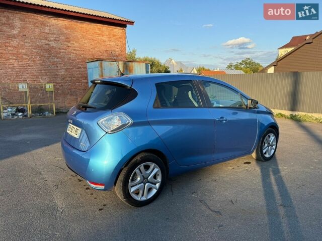 Синій Рено Зое, об'ємом двигуна 0 л та пробігом 107 тис. км за 9950 $, фото 2 на Automoto.ua