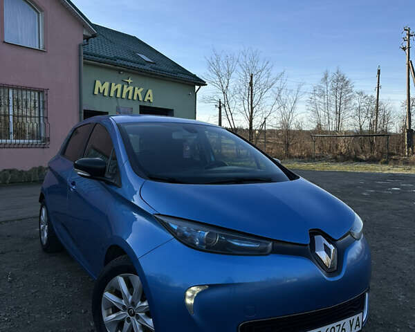 Синій Рено Зое, об'ємом двигуна 0 л та пробігом 150 тис. км за 8970 $, фото 1 на Automoto.ua