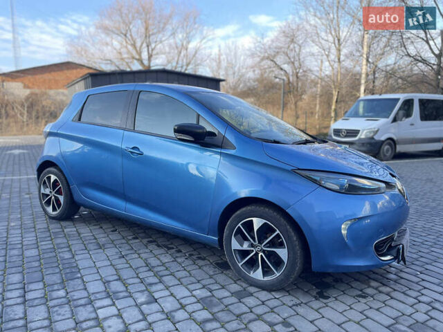 Синий Рено Зое, объемом двигателя 0 л и пробегом 165 тыс. км за 9400 $, фото 5 на Automoto.ua