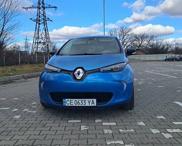 Синий Рено Зое, объемом двигателя 0 л и пробегом 47 тыс. км за 9600 $, фото 4 на Automoto.ua