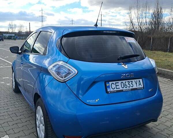 Синий Рено Зое, объемом двигателя 0 л и пробегом 47 тыс. км за 9600 $, фото 10 на Automoto.ua
