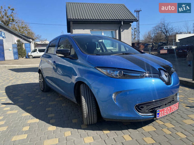Синий Рено Зое, объемом двигателя 0 л и пробегом 53 тыс. км за 4200 $, фото 2 на Automoto.ua