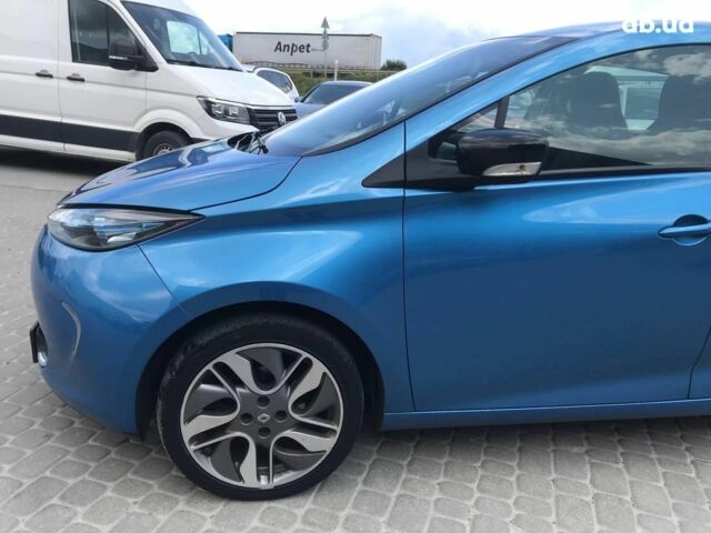 Синий Рено Зое, объемом двигателя 0 л и пробегом 137 тыс. км за 10190 $, фото 11 на Automoto.ua