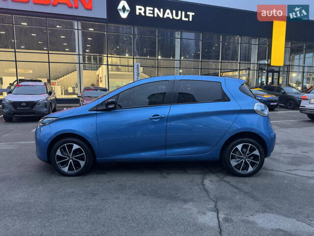 Синий Рено Зое, объемом двигателя 0 л и пробегом 61 тыс. км за 11400 $, фото 3 на Automoto.ua