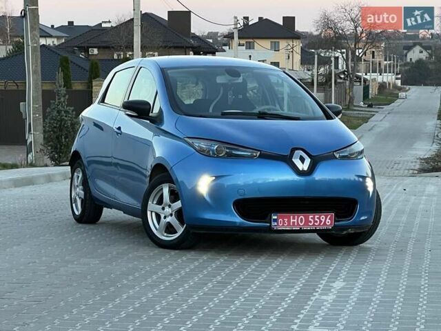 Синий Рено Зое, объемом двигателя 0 л и пробегом 130 тыс. км за 8450 $, фото 3 на Automoto.ua