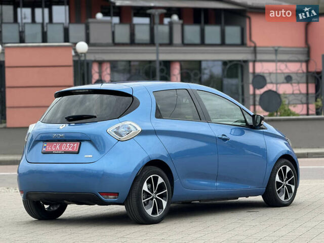 Синий Рено Зое, объемом двигателя 0 л и пробегом 99 тыс. км за 9500 $, фото 17 на Automoto.ua