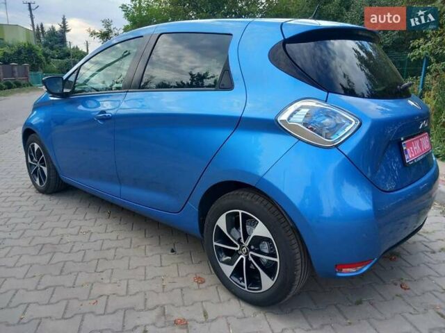 Синий Рено Зое, объемом двигателя 0 л и пробегом 86 тыс. км за 9800 $, фото 5 на Automoto.ua
