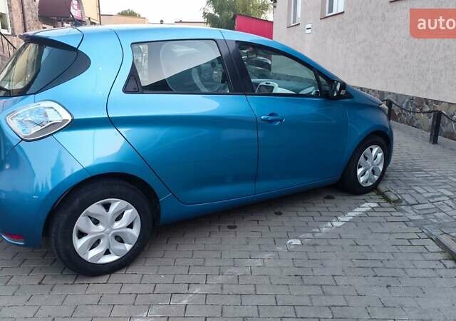 Синій Рено Зое, об'ємом двигуна 0 л та пробігом 82 тис. км за 9300 $, фото 10 на Automoto.ua