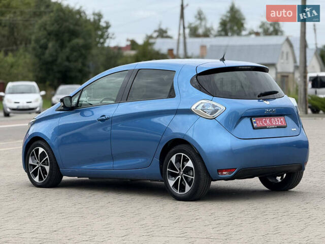 Синий Рено Зое, объемом двигателя 0 л и пробегом 99 тыс. км за 9500 $, фото 13 на Automoto.ua