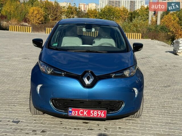 Синій Рено Зое, об'ємом двигуна 0 л та пробігом 68 тис. км за 9700 $, фото 2 на Automoto.ua
