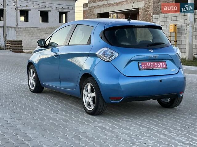 Синий Рено Зое, объемом двигателя 0 л и пробегом 130 тыс. км за 8450 $, фото 11 на Automoto.ua
