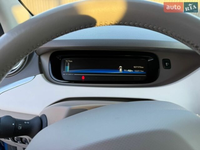 Синій Рено Зое, об'ємом двигуна 0 л та пробігом 107 тис. км за 9950 $, фото 15 на Automoto.ua