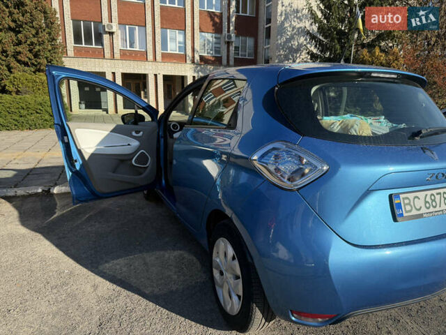 Рено Зое 2017 в Львове на Automoto.ua Синий Рено Зое, объемом двигателя 0 л и пробегом 56 тыс. км за 10555 $, фото 11 на Automoto.ua