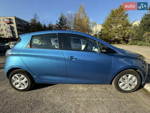 Рено Зое 2017 в Львове на Automoto.ua Синий Рено Зое, объемом двигателя 0 л и пробегом 56 тыс. км за 10555 $, фото 9 на Automoto.ua