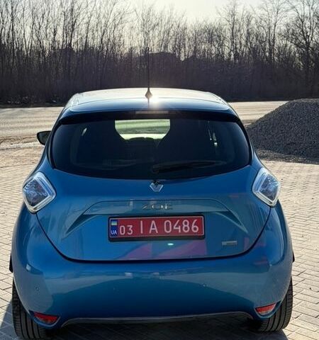 Синий Рено Зое, объемом двигателя 0 л и пробегом 110 тыс. км за 9800 $, фото 4 на Automoto.ua