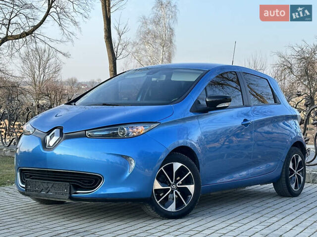 Синий Рено Зое, объемом двигателя 0 л и пробегом 104 тыс. км за 8600 $, фото 10 на Automoto.ua