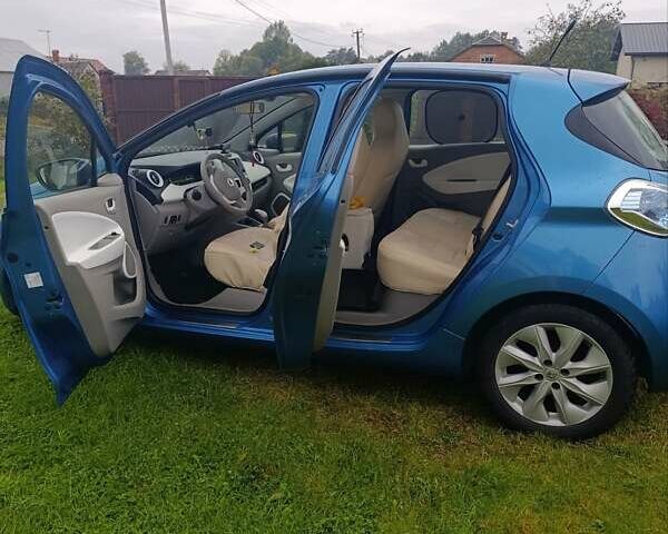 Синій Рено Зое, об'ємом двигуна 0 л та пробігом 108 тис. км за 9100 $, фото 1 на Automoto.ua