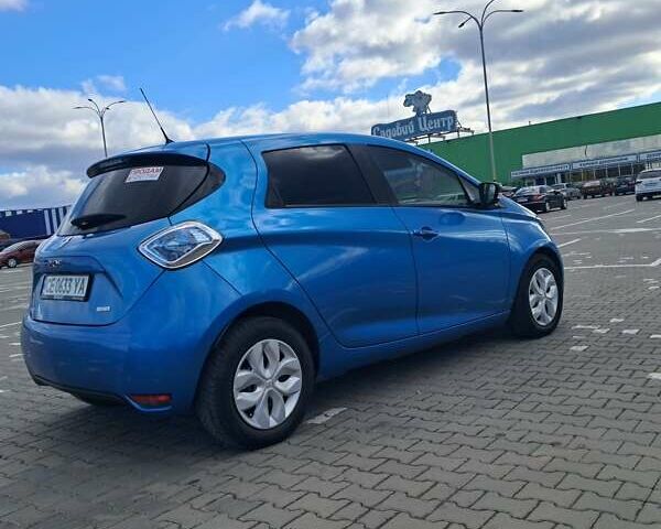 Синий Рено Зое, объемом двигателя 0 л и пробегом 47 тыс. км за 9600 $, фото 7 на Automoto.ua