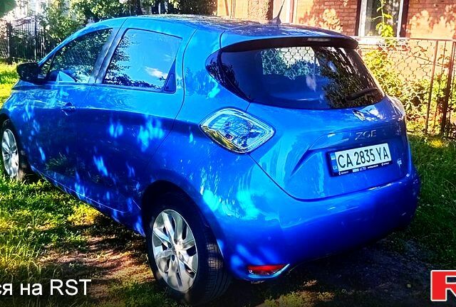 Синій Рено Зое, об'ємом двигуна 90 л та пробігом 87 тис. км за 7700 $, фото 11 на Automoto.ua